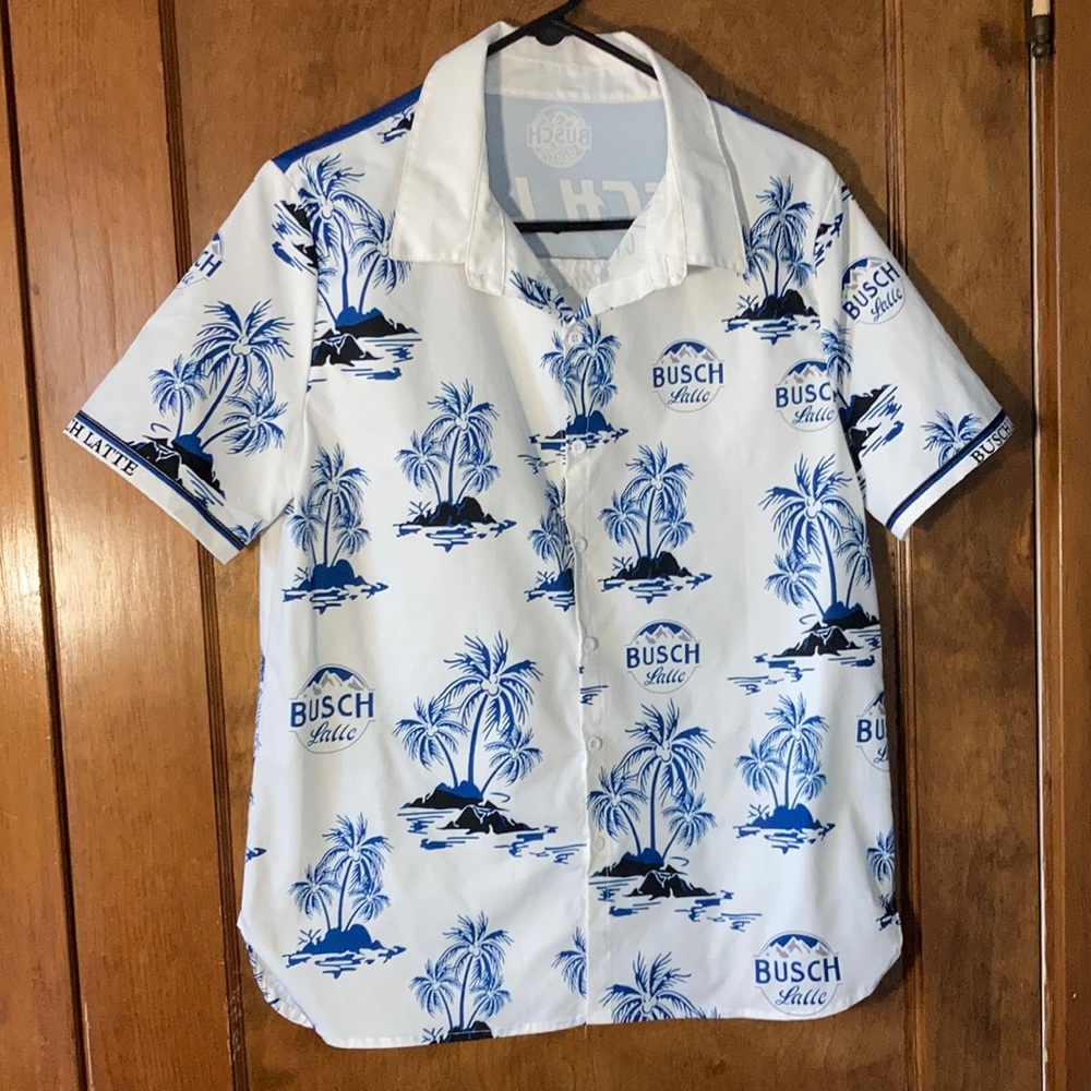 Busch Latte casual collared shirt